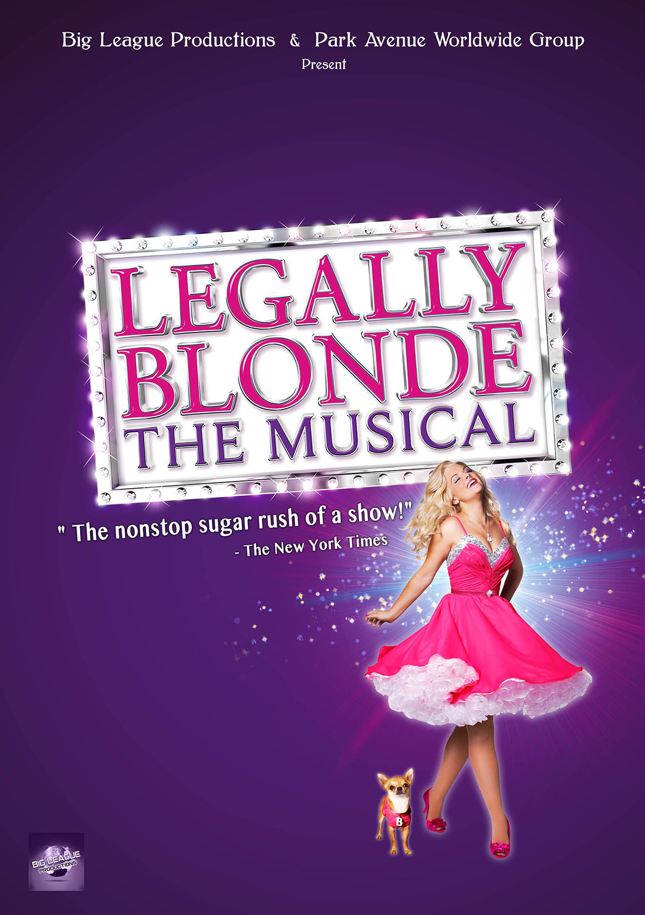 Legally Blonde Broadway Poster