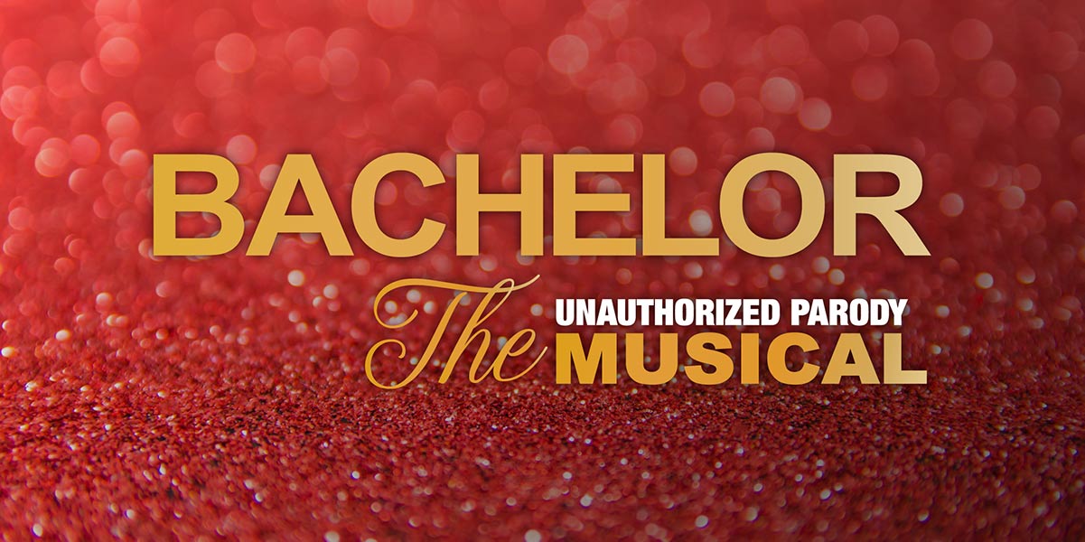 The Bachelor Musical Parody horizontal banner logo