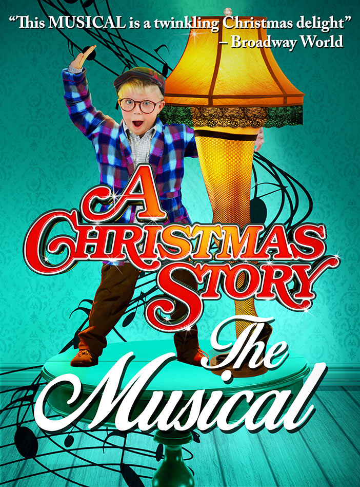 A Christmas Story the Musical key artwork poster