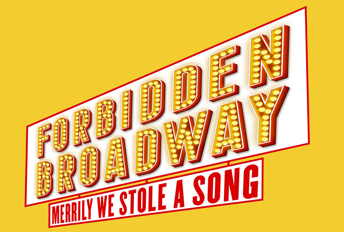 Forbidden Broadway Merrily We Stole a Song logo