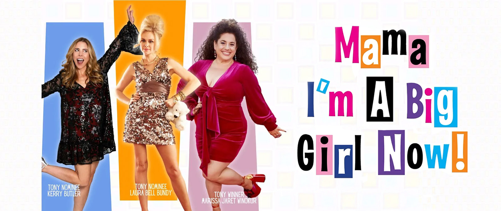 Mama I'm a Big Girl Now! Broadway show key art November 2024