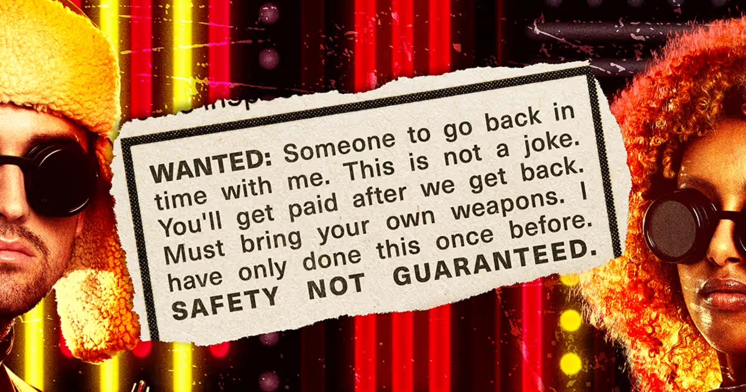 Safety Not Guaranteed Musical key art